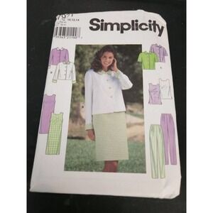 Vintage Sewing PatternSimplicity 7971 misses/miss Petite Jacket Dress Pa…